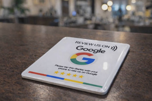 Google review liggend wit